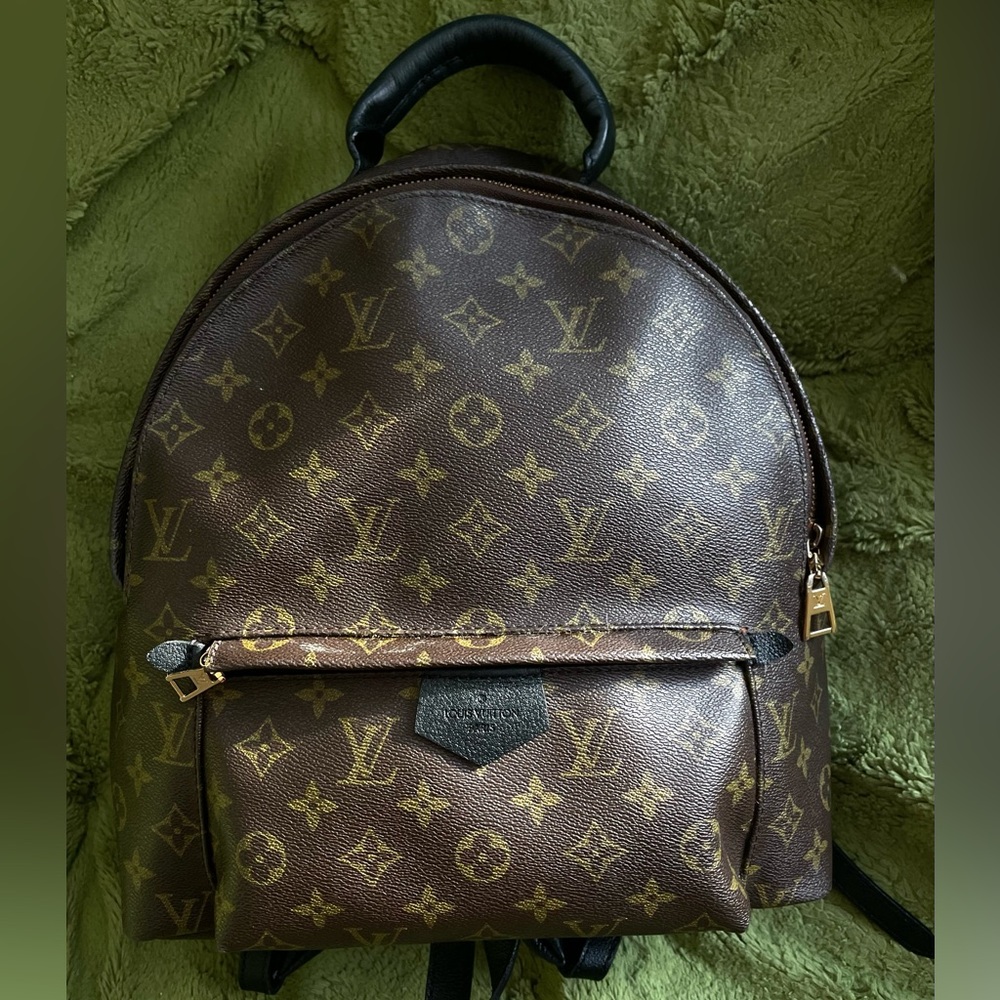 Louis Vuitton PM Palm Springs canvas backpack